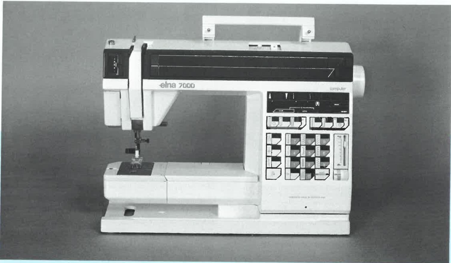 ELNA 7000 - Elna 7000 computer - 1