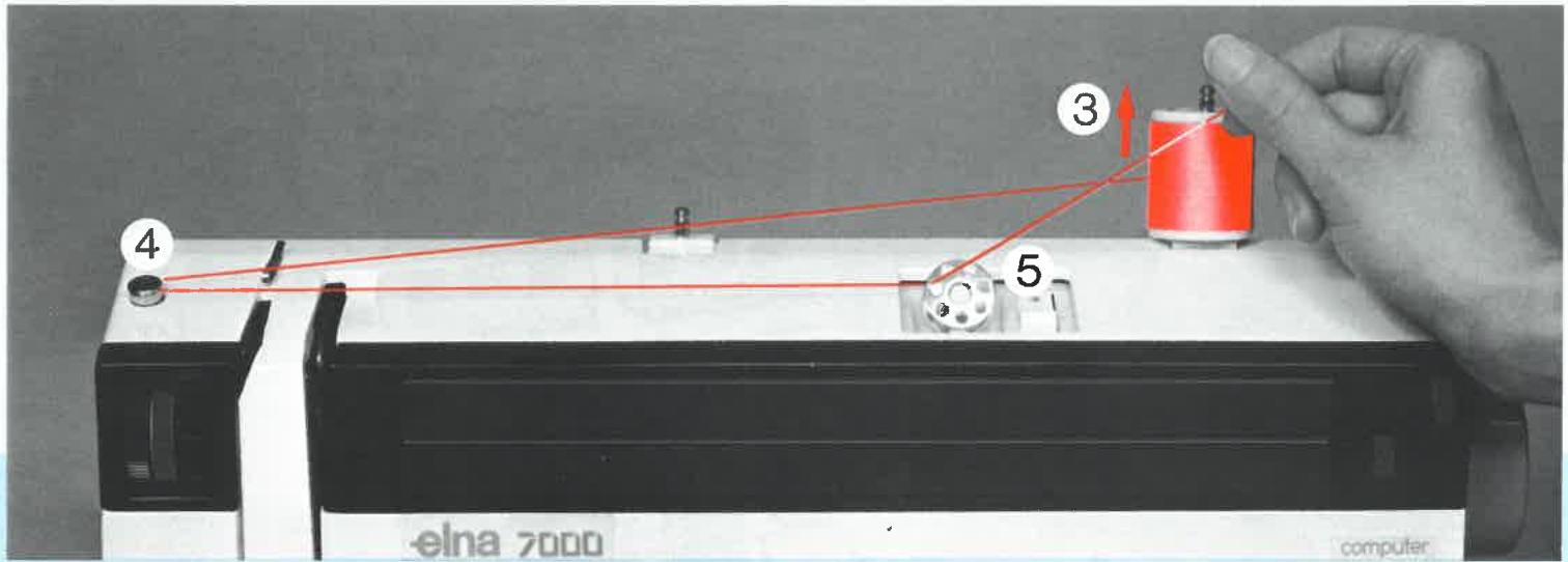 ELNA 7000 - Bobinage de la canette - 1