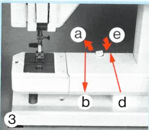 ELNA 7000 - La machine peut etre utilise de 4 facons: - 5