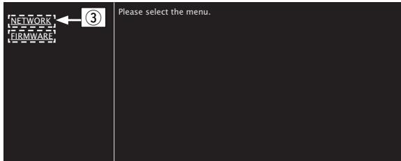 MARANTZ ST 6005 - Lorsque le menu principal est affché, cliquez sur l'élément de menu que vous pouze utiliser. - 1