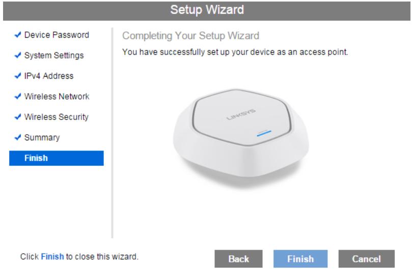 LINKSYS LAPAC2600 - Setup Wizard - 8