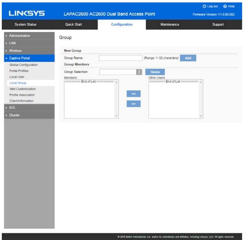 LINKSYS LAPAC2600 - Local Group - 1