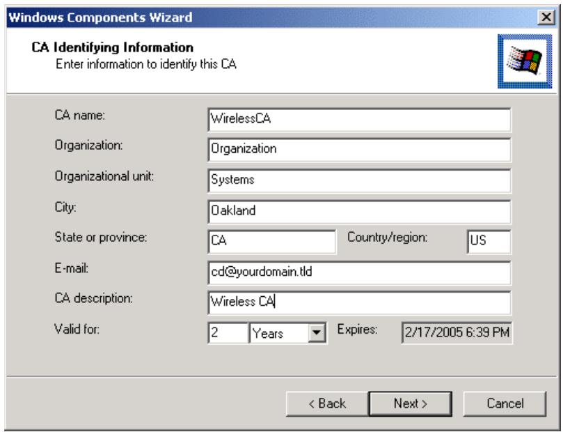 LINKSYS LAPAC2600 - Click Next. - 2