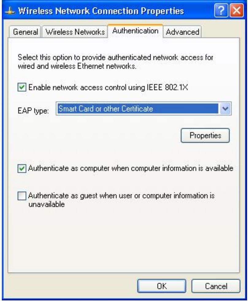 LINKSYS LAPAC2600 - 802.1x Authentication Setup - 1