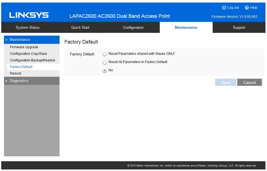 LINKSYS LAPAC2600 - Factory Default - 1
