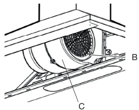 ESSENTIELB EHDT 614I  -  EHDT 914I - Filtre à charbon (non fourni) - 2