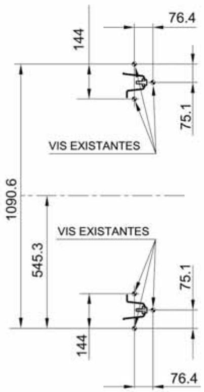 FIAT 500L - Scheme de montage des versions de base fig.151 - 1
