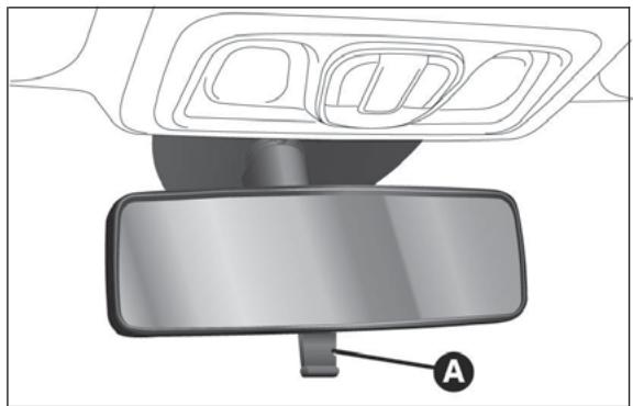 FIAT 500L - RÉTROVISEUR D'HABITACLE - 1