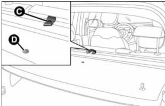 FIAT 500L - Réglage de l'inclinaison du dossier - 3