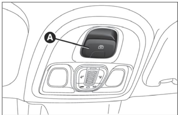 FIAT 500L - ACTIONNEMENT DU RIDEAU - 1