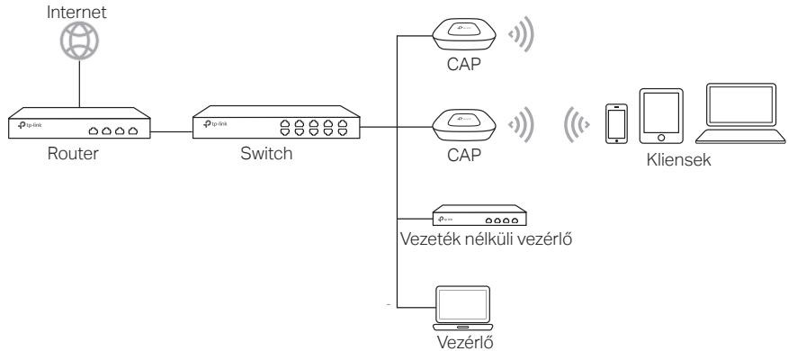 TP-LINK CAP1750 - ■ CAP-hez (Egyedüli AP módban) - 1