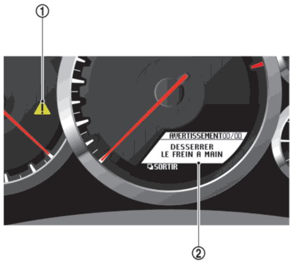NISSAN GTR NISMO - Avertissement d'usure des plaquettes de frein - 1