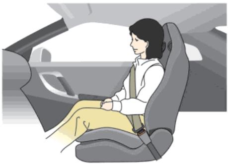 NISSAN GTR NISMO - Precautions à prendre avec les ceintures de securité - 3