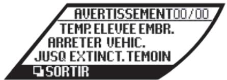 NISSAN GTR NISMO - Avertissement de temperatureélevée d'huilde de transmission - 1