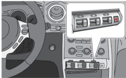 NISSAN GTR NISMO - Interrupteurs de réglage VDC, de transmission et de suspension - 1