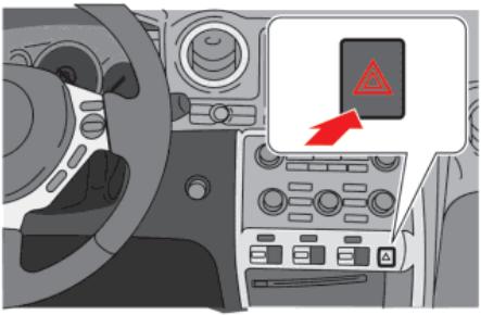 NISSAN GTR NISMO - Interrupteur des FEUX de détresse - 1