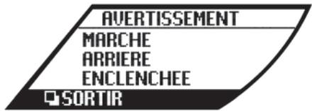 NISSAN GTR NISMO - Avertissement de position du LEVIER de vitesses - 1