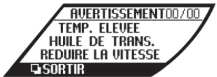 NISSAN GTR NISMO - Avertissement de position du LEVIER de vitesses - 5