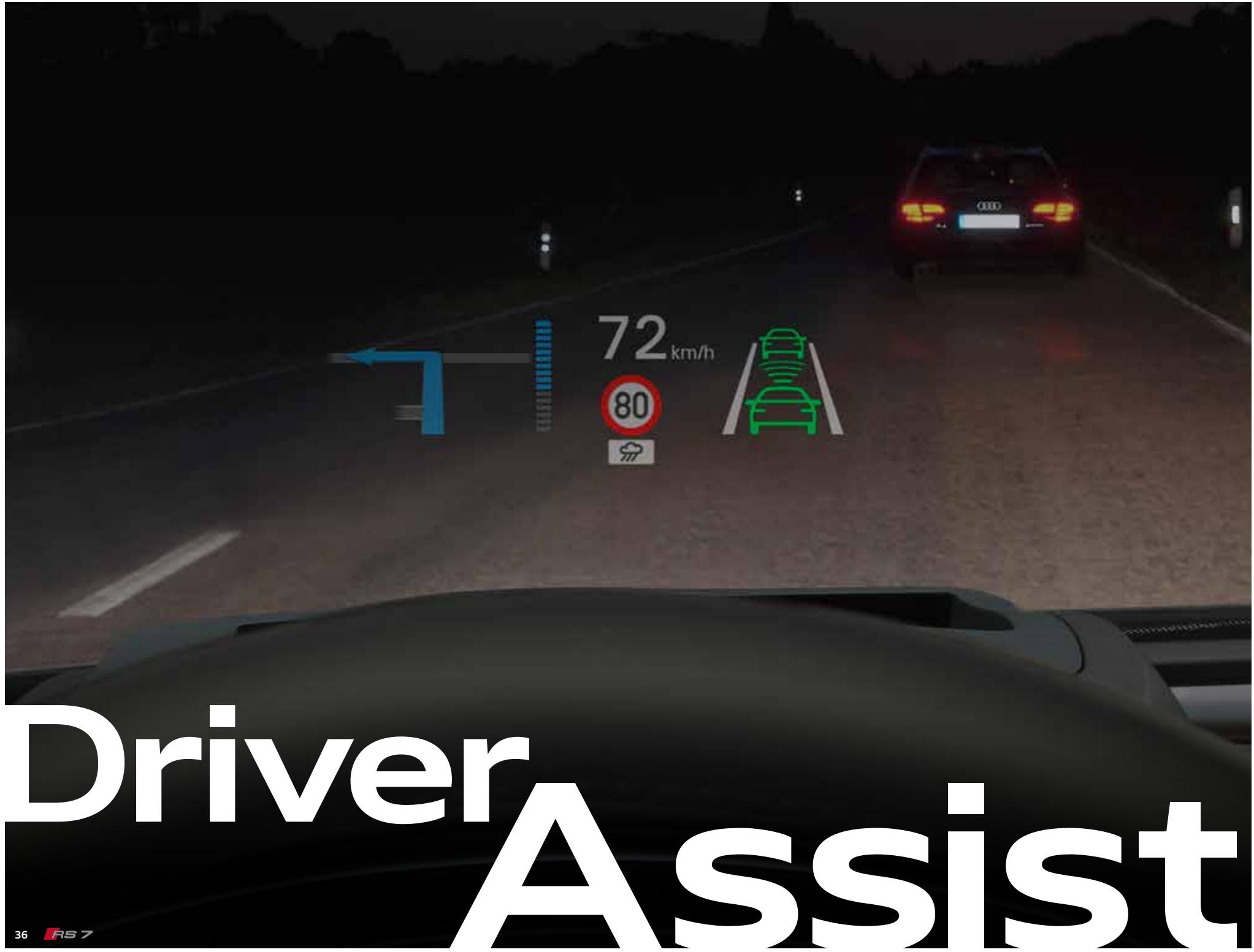 AUDI RS7 - Traffic information online - 1