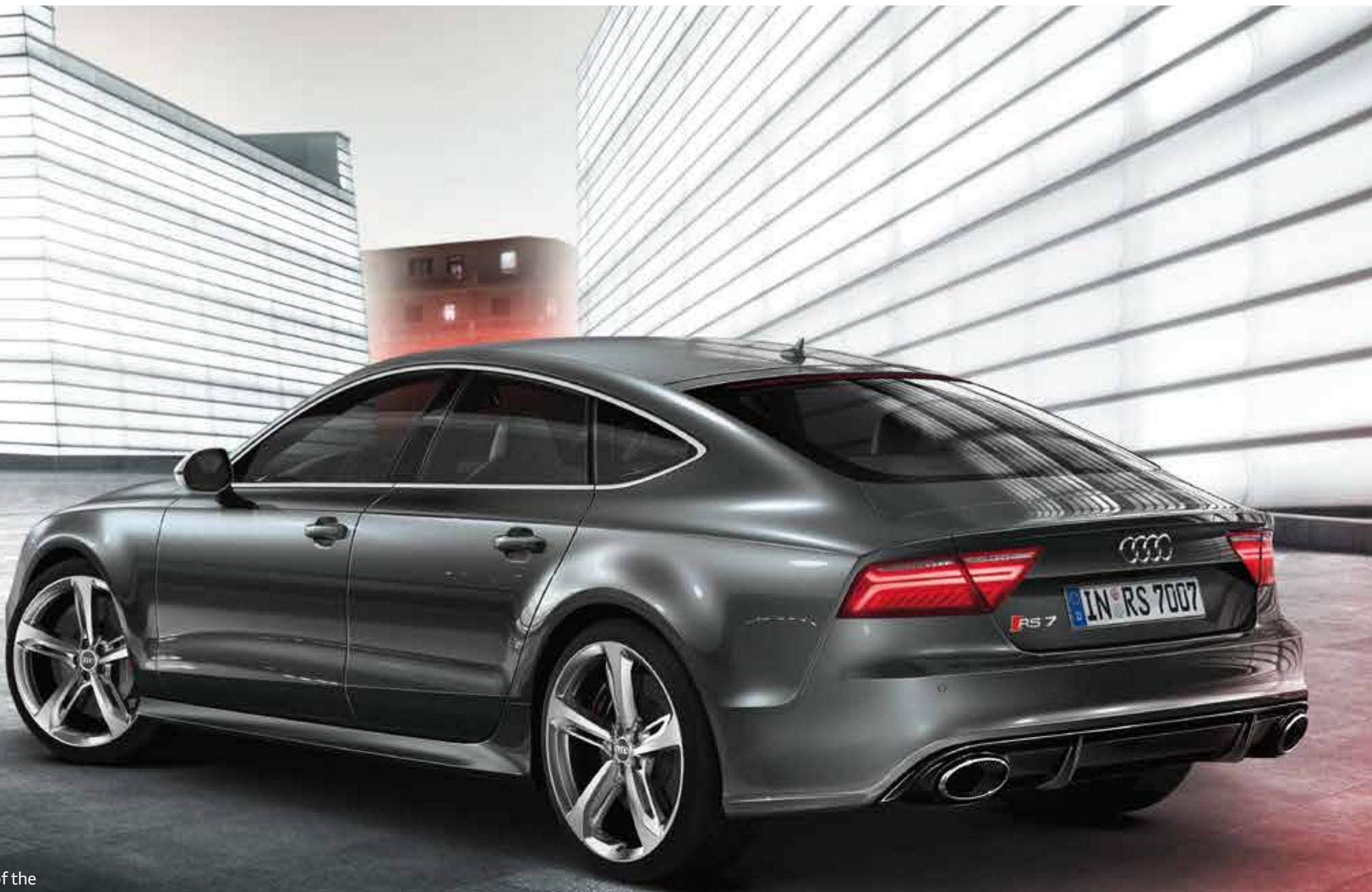 AUDI RS7 - The Audi RS 7 Sportback - 1