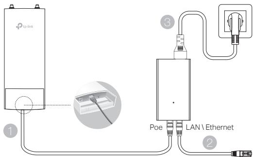 TP-LINK AURANET CAP300-OUTDOOR - Donanim Baçlantı - 2