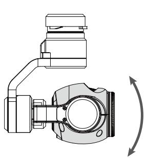 DJI INSPIRE 2 PREMIUM - Modes de fonctionnement de la nacelle - 1