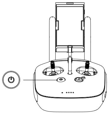DJI INSPIRE 2 PREMIUM - Mise sous/hors tension de la radiocommande - 1