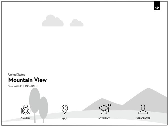 DJI INSPIRE 2 PREMIUM - Application DJI pilot - 1