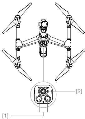 DJI INSPIRE 2 PREMIUM - Système vision positioning - 1