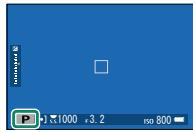FUJIFILM X-E3 - Check the shooting mode. - 1