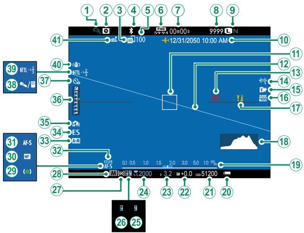 FUJIFILM X-E3 - Camera Displays - 2