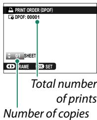 FUJIFILM X-E3 - PRINT ORDER (DPOF) - 1