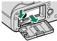 FUJIFILM X-E3 - Removing the Battery - 1