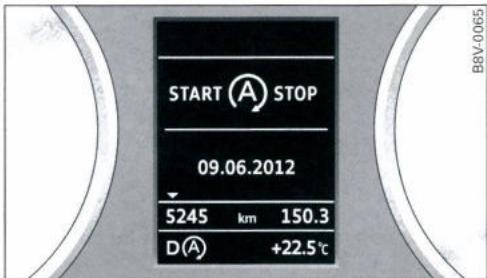 AUDI E TRON - Arrêt/démarrage du moteur - 1