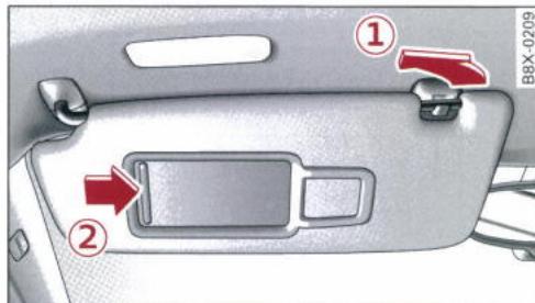 AUDI E TRON - Pare-soleil - 1