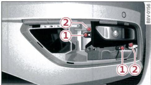 AUDI E TRON - Dépose du phare antibrouillard - 2