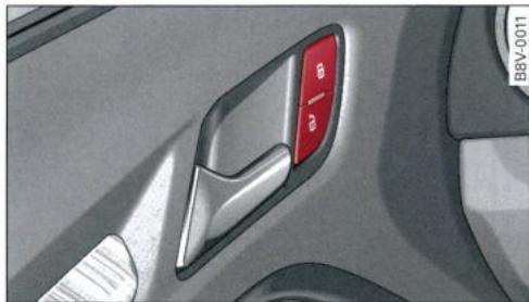 AUDI E TRON - Commande de verrouillage centralisé - 1