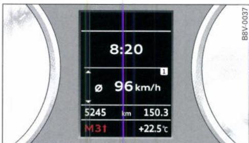 AUDI E TRON - Indicateur de changement de rapport - 2