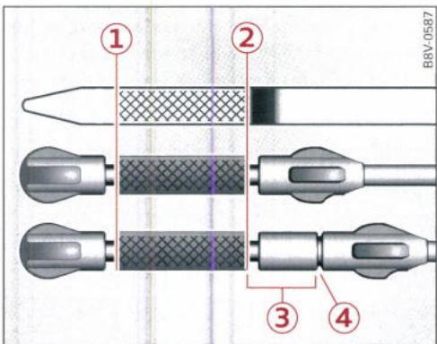 AUDI E TRON - Contrôle du niveau d'huile-moteur et appoint d'huile-moteur - 1