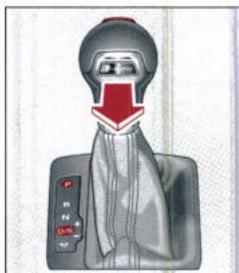 AUDI E TRON - Blocage du levier sélecteur - 1