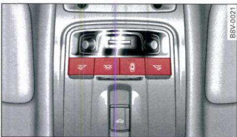AUDI E TRON - Plafonnier avant/arrête - 1