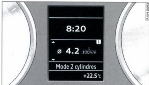 AUDI E TRON - Technologie « cylinder on demand » - 1