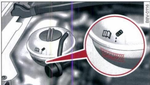 AUDI E TRON - Appoint de liquide de refroidissement - 1