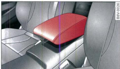 AUDI E TRON - Accoudoir central avant - 1