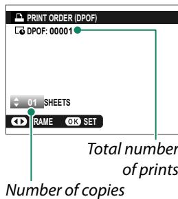 FUJIFILM X-H1 - PRINT ORDER (DPOF) - 1