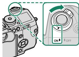 FUJIFILM X-H1 - Turning the Camera On and Off - 1