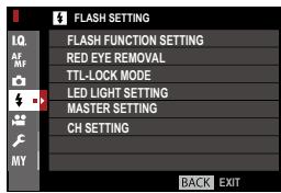 FUJIFILM X-H1 - FLASH SETTING - 2