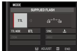 FUJIFILM X-H1 - FLASH FUNCTION SETTING - 2