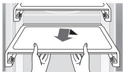 SAMSUNG RZ28H6150SS - RZ28H6150WW - Clayette en verre trempé - 1