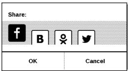 POCKETBOOK INKPAD 3 - Partager une citation - 1